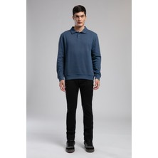 Lee Cooper Harry Erkek Straıght Normal Kesim Normal Bel Dokuma Pantolon Düz Paça Siyah