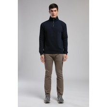 Lee Cooper Harry Erkek Straıght Normal Kesim Normal Bel Dokuma Pantolon Düz Paça Koyu Bej