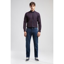 Lee Cooper Harry Erkek Straıght Normal Kesim Normal Bel Düz Paça Jean Pantolon Mavi