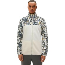 Bad Bear Face Full Zip Beyaz Erkek Polar