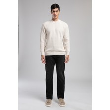 Lee Cooper Ricky Yüksek Bel Düz Kesim Düz Paça Siyah Erkek Jean Pantolon