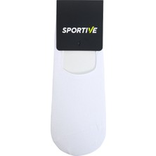 Sportive Babet 2'li Unisex Beyaz Günlük Stil Çorap 24KUAL19D03-BYZ