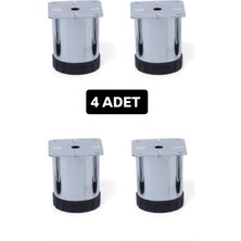 Erax 42 Plastik Bingolu Ayak 15 cm Krom