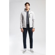 Lee Cooper New Neron Erkek Kapüşonlu Mont Gri