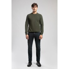 Lee Cooper Harry Erkek Straıght Normal Kesim Normal Bel Düz Paça Jean Pantolon Yeşil