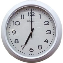 Regal 4290 Ww Özel Seri Metal Kasa Akar Sessiz Saniyeli Duvar Saati