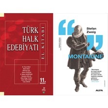 Alfa Yayınları Türk Halk Edebiyatı El Kitabı + Montaigne