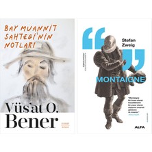 Alfa Yayınları Bay Muannit Sahtegi'nin Notları + Montaigne