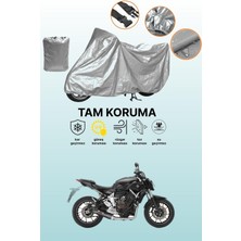 Dokaca Gri Yamaha Mt-07 Uyumlu Motosiklet Brandası, Koruyucu Örtü, Motor Branda