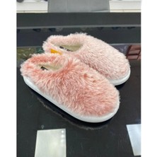Akınalbella Peluş Kadın Yumuşak Kaymaz Taban Ev Terliği