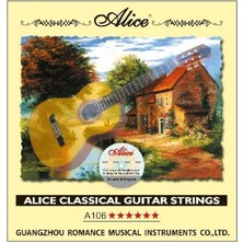 Misda Store A106-HARD Tension Klasik Gitar Teli