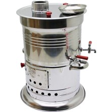 Marsilyan Piknik Semaveri 10LT Çift Musluk Kutulu (K95)