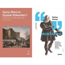 Alfa Yayınları Genç Marx'ın Siyasal Kökenleri 1 + Montaigne