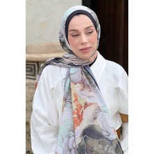 Modakaşmir Alice Desen Lina Şal Kadınlar İçin 80 x 190 cm Desenli Şal Casual Tarzda