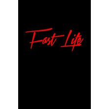 Aydın Garage Fats Life Araba Motorsiklet Kask Laptop Sticker 18X7 cm
