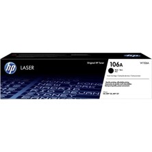 Hp 106A Model Siyah Toner W1106A 1.000 Sayfa Sayfa Kapasitesi ile Yüksek Kalite