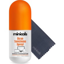 Misda Store Telefon, Tablet ve Bilgisayar Için 100 ml Ekran Temizleyici Sprey & Mikrofiber Bez