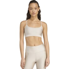 Adidas Performance JY4614 Aeroreact Training Light-Support Shiny Bra