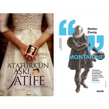 Alfa Yayınları Atatürkün Aşkı Latife + Montaigne