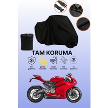 Dokaca Siyah Ducati Panigale 1199 R Uyumlu Motor Branda, Koruyucu Örtü, Motosiklet Brandası