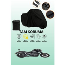 Dokaca Siyah Falcon Freedom 277 Uyumlu Motor Branda, Koruyucu Örtü, Motosiklet Brandası