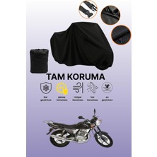 Dokaca Siyah Falcon Lion 150 Uyumlu Motor Branda, Koruyucu Örtü, Motosiklet Brandası