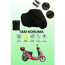 Dokaca Siyah Kral Motor Kr-41 Epico Uyumlu Motor Branda, Koruyucu Örtü, Motosiklet Brandası