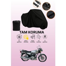 Dokaca Siyah Kuba Filinta 100 Uyumlu Motor Branda, Koruyucu Örtü, Motosiklet Brandası