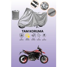 Dokaca Gri Ducati Hypermotard 796 Uyumlu Motosiklet Brandası, Koruyucu Örtü, Motor Branda