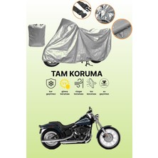 Dokaca Gri Harley-Davidson Softail Night Train Fxstbı Uyumlu Motosiklet Brandası, Koruyucu Örtü