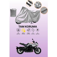 Dokaca Gri Suzuki Katana Uyumlu Motosiklet Brandası, Koruyucu Örtü, Motor Branda