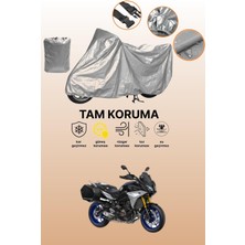 Dokaca Gri Yamaha Tracer 900 Gt Uyumlu Motosiklet Brandası, Koruyucu Örtü, Motor Branda