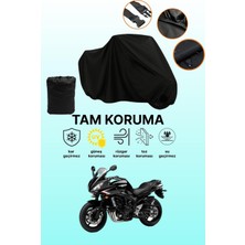 Dokaca Siyah Yamaha Fz6 Fazer S2 Abs Uyumlu Motor Branda, Koruyucu Örtü, Motosiklet Brandası