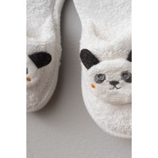 Bebitof My Baby Kumsal % 100 Pamuk 0 - 24 Ay Bornoz Seti Gülen Panda Desen Kutu Içerisin De 30037