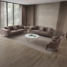 Edsy Home Regnar 3+3+1+1 Koltuk Takımı Kahverengi