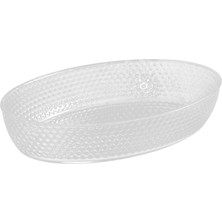 Borart Büyük, Petek Desenli Oval Tepsi