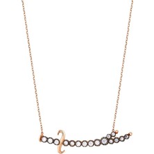 Koçak 14 Ayar Tasarım Rose Altın Kolye