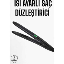 Ronanna Saç Düzleştirici Isı Ayarlı Döner Kablo Yıpranma Karşıtı