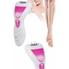 Ronanna Ayak Törpü Başlıklı Epilatör Aleti 4 Başlıklı Taşınabilir Şarjlı Epilasyon Cihazı