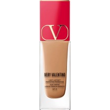 Very Valentino - Çok Hafif Fondöten, 24 Saat Kalıcı, Spf 25 - Mr4 Medium Rosa 4 (25 Ml)