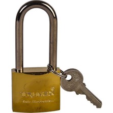 NalburBaba Uzun Asma Kilit Sarı 50MM