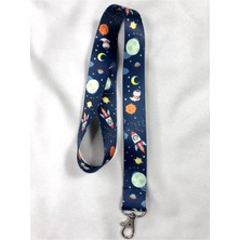 Hediyebum Renkli Uzay Boyun Askısı