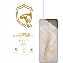 Microcase Zte Nubia Neo 5g ile Uyumlu Full Tpu Nano Ön Ekran Koruma Filmi - EKM101