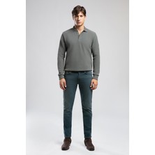 Lee Cooper Jagger Erkek Slım Straıght Dar Kesim Normal Bel Düz Paça Jean Pantolon Mavi