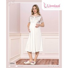 Limissi 1094 Hamile Lohusa  Dantelliyeni Sezon Lohusa Geceliği