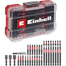 Einhell M-Case 38-Parça Darbeye Dayanıklı Uç Seti (25 mm Uçlar, 50 mm Uçlar, 90 mm Uçlar, Altıgen Lokmalar, 60 mm Uç Tutucu, Saklama Kutusu Dahil) - 49109250