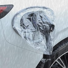 Misda Store Elektrikli Araç Şarj Soketi Yağmur Koruma Brandası, Ev Şarj Soket Koruyucu 45-40CM