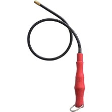 Esnek Manyetik Vida Tutma Mıknatısı Kırmızı Saplı 8mm x 57CM