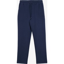 Jeep Lastikli Bel Standart Lacivert Erkek Eşofman Altı J5WM-EA7790