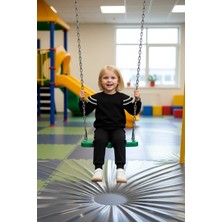 FRM Kız Çocuk Fırfırlı Örme Takım Günlük Şıklık ve Maksimum Konfor Için Ideal Kaliteli Şık Rahat